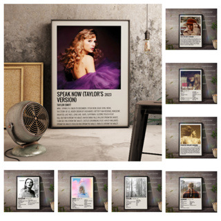 Music Poster Taylor Swift Poster Country Pop Female Singer Album Poster  Canvas