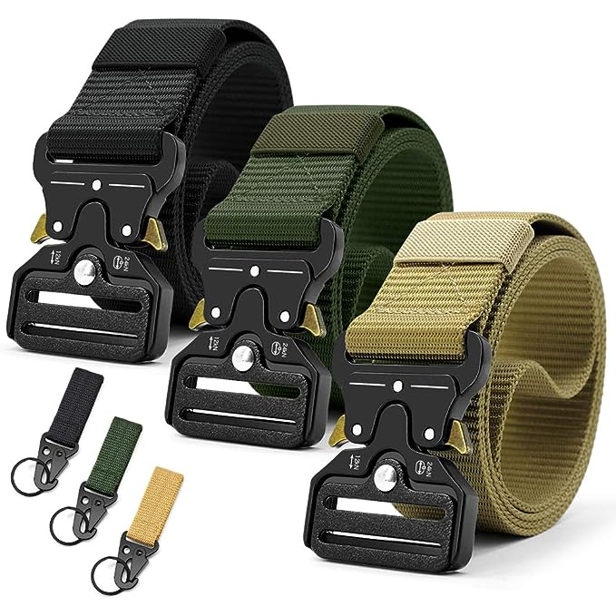Tactical Belt Heavy Duty Military Style Belt Riggers Belts Men Women ...