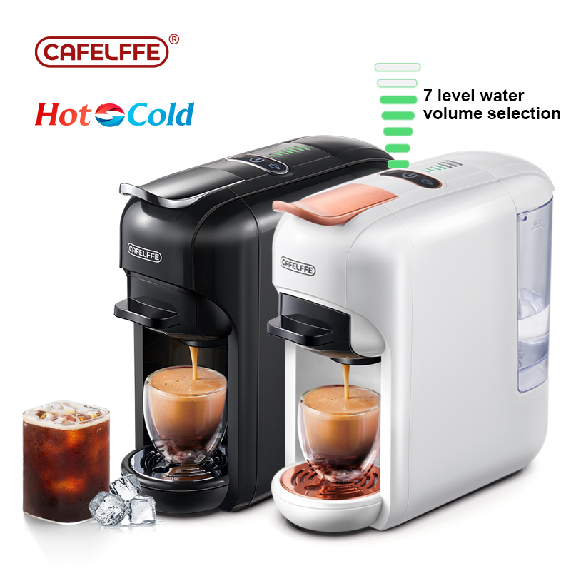 5 In 1 Capsule Coffee Machine Hot/Cold Dolce Gusto Milk Nespresso