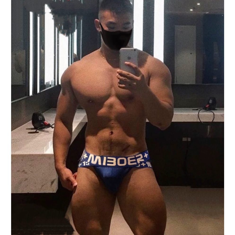 [MAOINGMEN] Men's Sexy Thong Men's Underwear Hollow LowWaist UConvex
