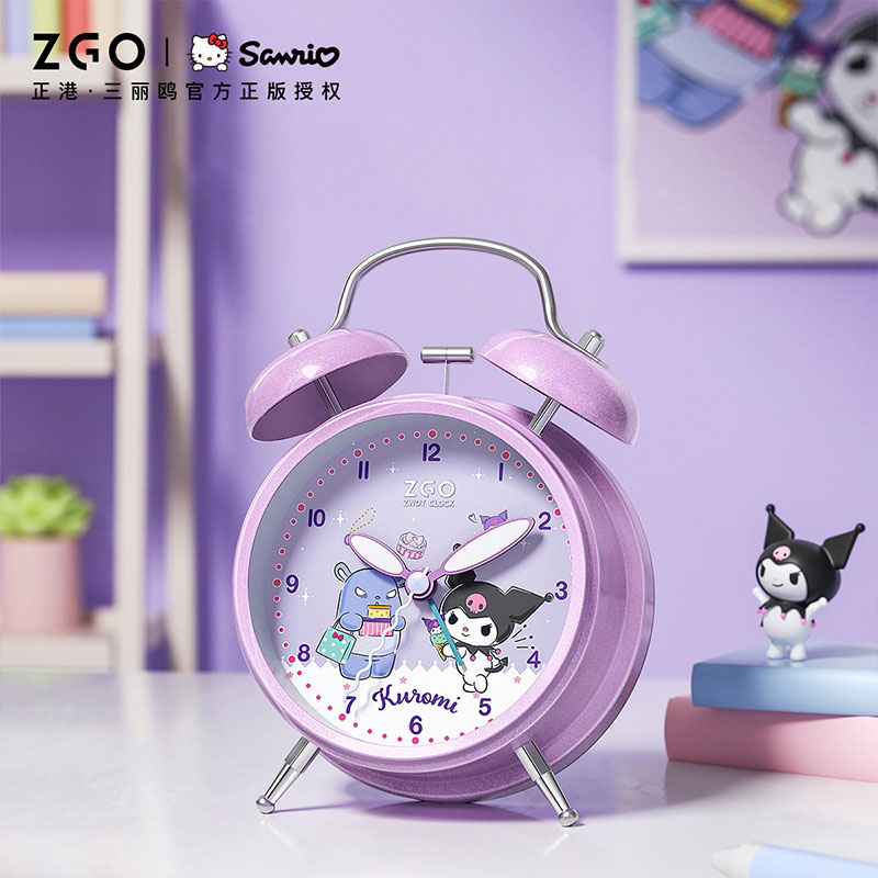 Sanrio Kuromi Alarm Clock Student Style Children Students Powerful Wake