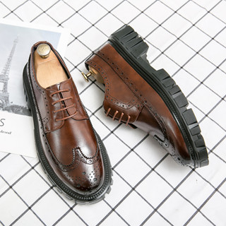 Mens platform clearance brogues