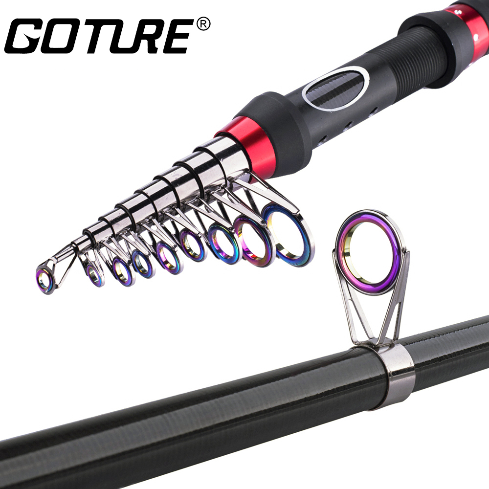 PURELURE 1.53m 1.78m UL L Carry Telescopic Lure Rod Travel Rod Trout Perch  Spinning Casting Rod Carbon Fishing Rod Soft Bait Rod