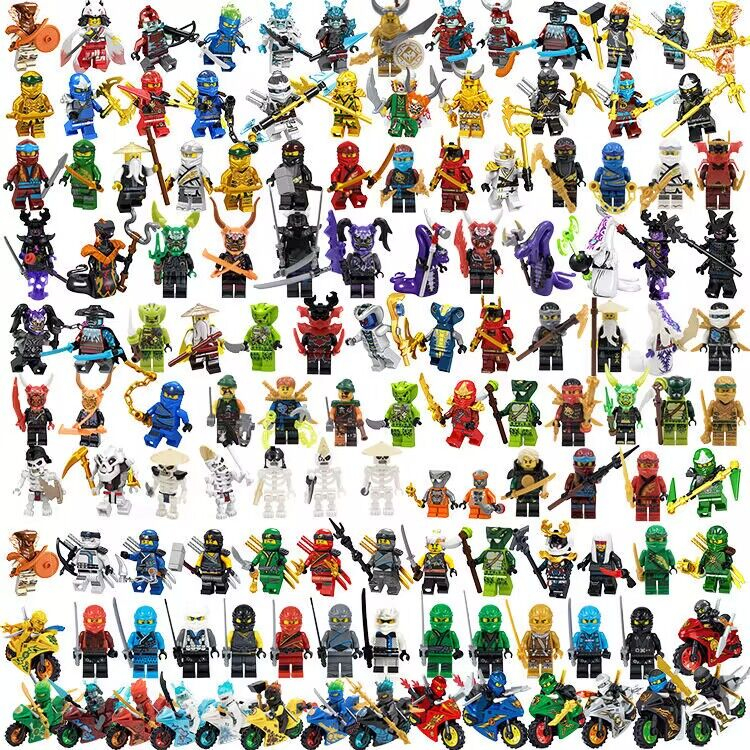 500+ Pcs/Set Ninjago Building Blocks Toys Mini Figure Puzzle Education ...