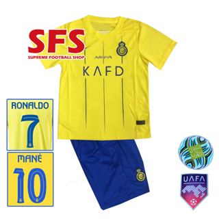 23/24 Al Nassr FC Soccer Jerseys 2023 2024 Portugal MANE MEN SET KIDS KIT  WOMEN Fans Player Version Ronaldo Long Sleeve Al Nassr Football Shirts  Third BROZOVIC Uniforms From Shimaishimai, $10.78