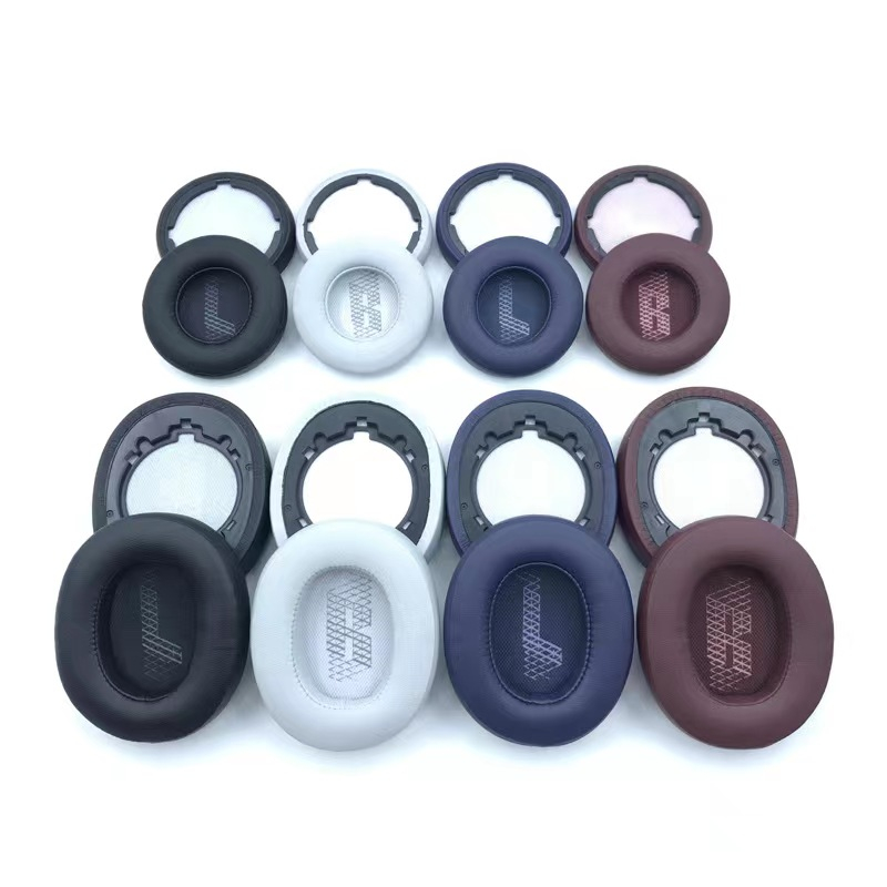 Replacement For JBL LIVE 400BT 460NC 500BT Leather Ear Pads Headphones