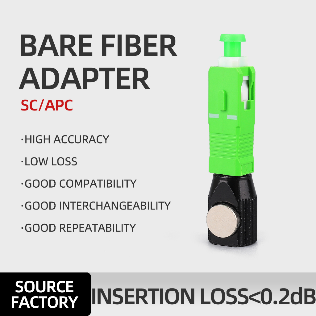 FTTH Metal Square Type SC APC/UPC circular Fiber Optic Connector Coupler Adapter Shopee Singapore