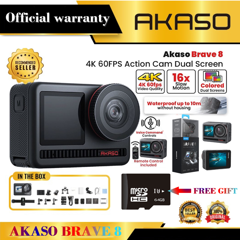AKASO Brave 8 Action Camera