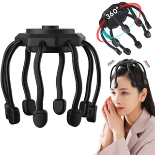 Electric head massager for pain relief Stress headache migraine relaxation  automatic octopus claw