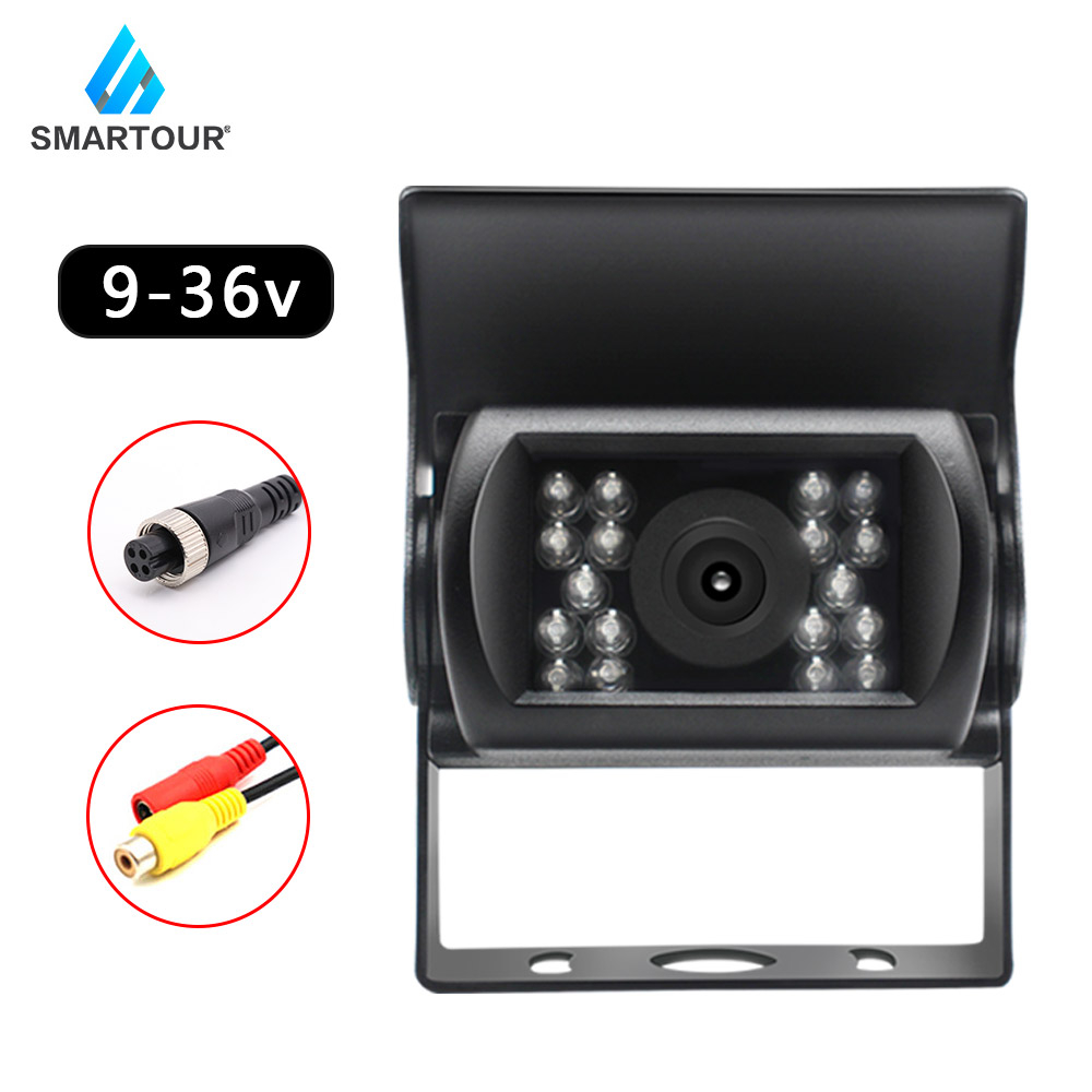 HD Car Reverse Rear View Camera 12V 24V Night Vision LED Car Security ...