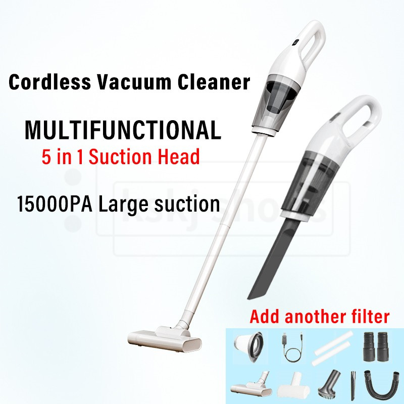 SG Stock 15000Pa Large suction Cordless Vacuum Cleaner Handheld/upright dualuse vacuum cleaner