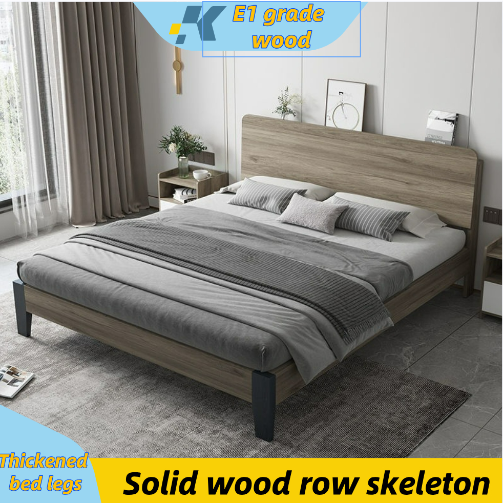 【FREE SHIPPING】Bed Frame queen size pull out bed frame metal bed frame