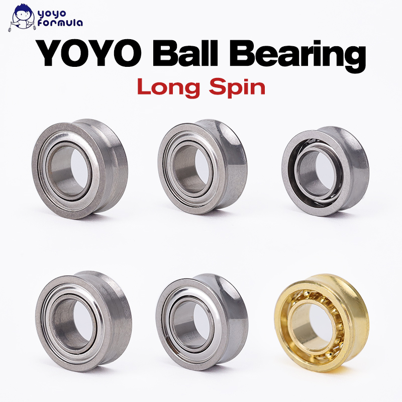 Yoyoformula Stainless Steel Concave Yoyo Bearing Center Track Concave Ceramic Long Spin