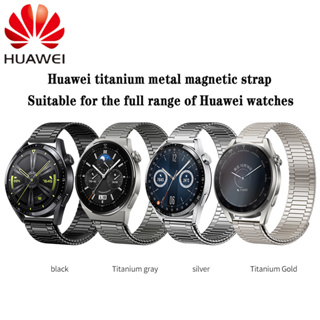 Titanium Grey /Silver /Black Strap for Huawei GT4 GT3 46mm Stainless Steel  Watchband for Huawei GT Runner GT2 pro Watch3 /3Pro