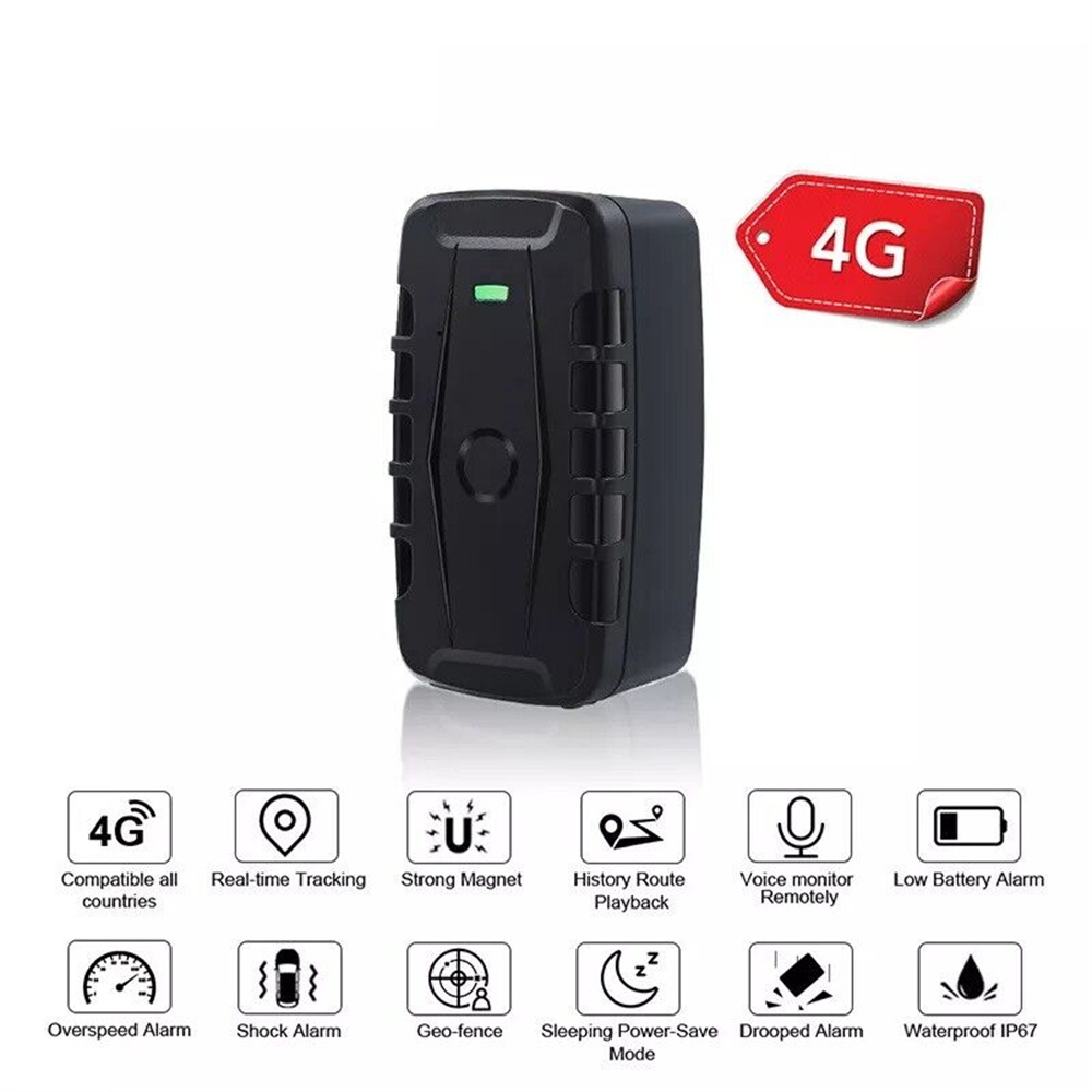 GPS Tracker Car LK209C 20000mAh 240 Days Standby Vehicle Car Tracker ...