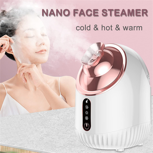 SPA Face Steamer Nano Mist Sprayer Facial Steamer Cold & Hot Nebulizer ...