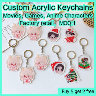 Make Your Own Design Custom Blank Acrylic Keyrings Bulk Custom Kawaii  Acrylic Keychain - China Gold Keychain and Metal Keychains price