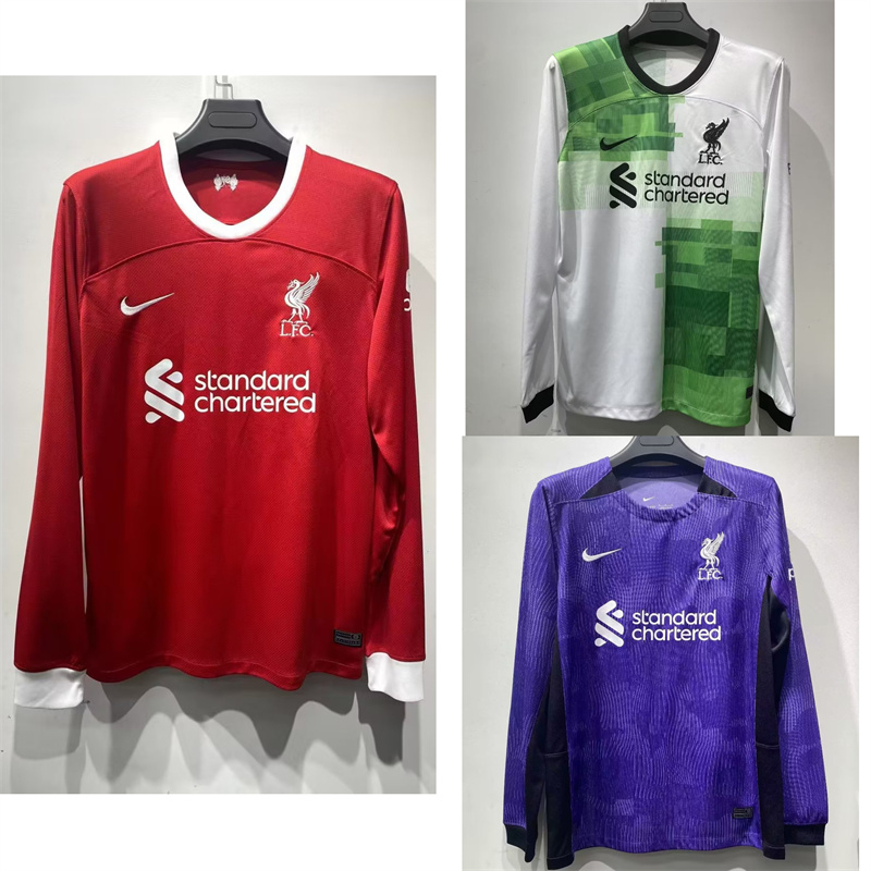 liverpool home shirt long sleeve