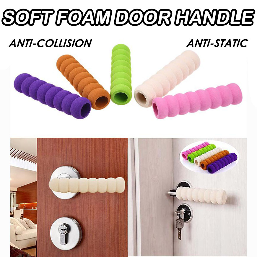 Soft Foam Door Handle Cover Door Knob Cover Protector Anti-collision ...
