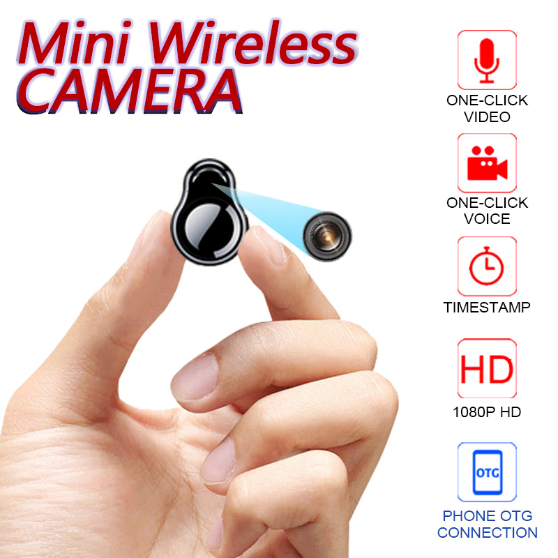 STTWUNAKE Mini Camera 1080P HD DV Digital Voice Video Recorder Small Camera  Micro Sound Dictaphone Secret Home