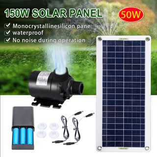 Brushless Motor 100w 800L/H Solar Water Pump Set With 10A
