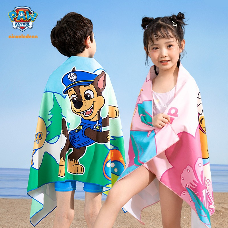 PAW Patrol Baby Towels Cute Children Bath Towel Kids Muslin Gauze Water  Absorbing Washcloths