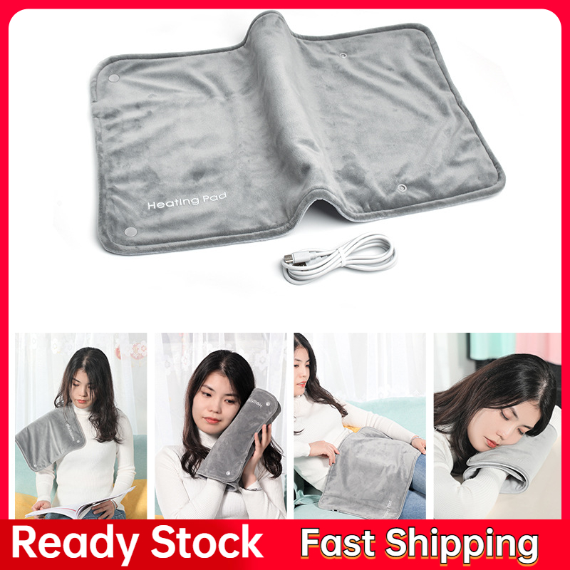 Hailicare Electric Heating Pad Electric Therapy Heating Blanket For Abdomen Stomach Waist Back