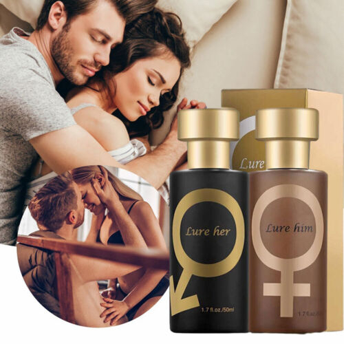 50ml / 4ml Golden Lure Pheromone Perfume for Women to Attract Men