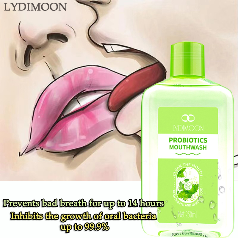 100 Original mouthwash LYDIMOON Genuine Mouthwash 250ml Probiotics Eliminate bad breath oral