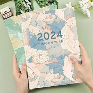 2024 Notebook Diary Journal Planner 365 Days Schedule Organizer