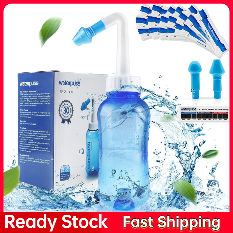 Nasal Wash System Neti Pot Cleaner Irrigation for Allergic Rhinitis ...