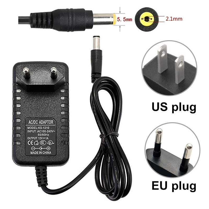 12V/24V LED Power Supply Adapter, AC to DC Transformer for LED Strip ...