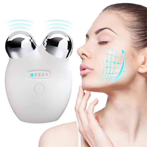 Ems Face Roller Microcurrent Face Lift Double Chin Remover Jaw Line V Shape Facial Lifting