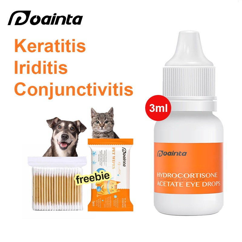 PUAINTA Pet Eye Drops for Conjunctivitis And Keratitis For Dog And Cat