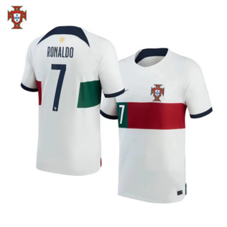 NIKE PORTUGAL 2008 AWAY `RONALDO` JERSEY WHITE - Soccer Plus