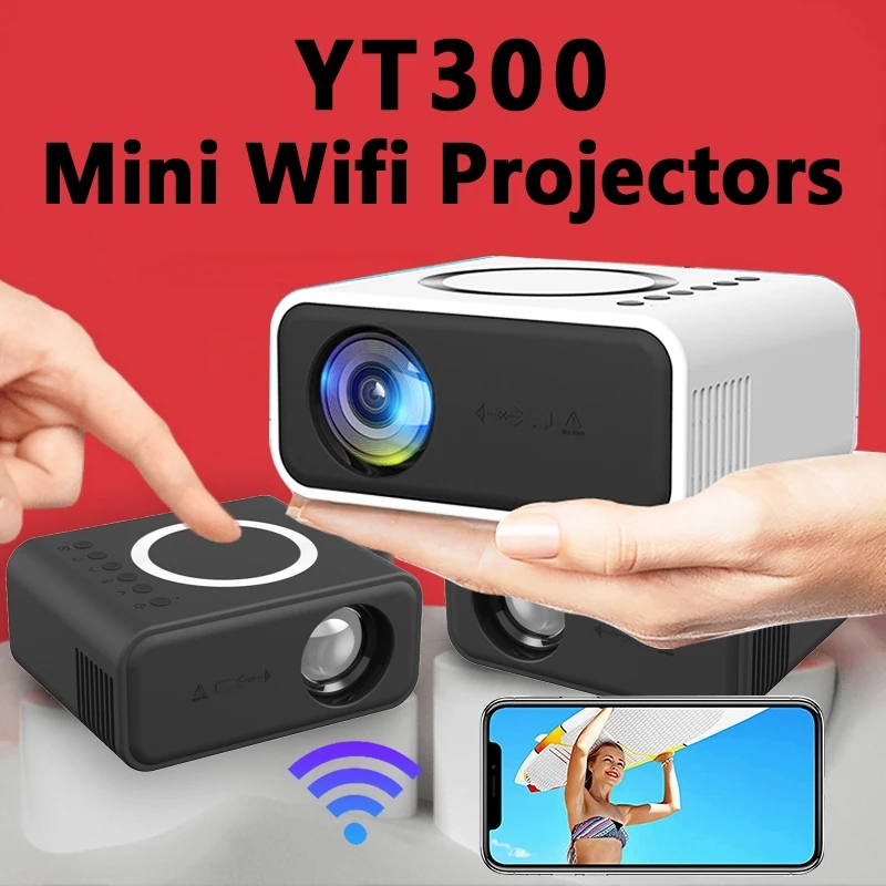 Mini Projector For Phone FULL HD LED Smart Portable Projector Support ...