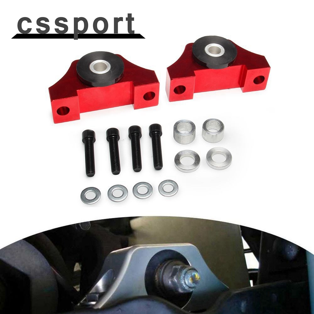 Kit Supporti Motore In Alluminio E Gomma Per Honda Civic EG, CRV E Acura EL, 2 Pezzi