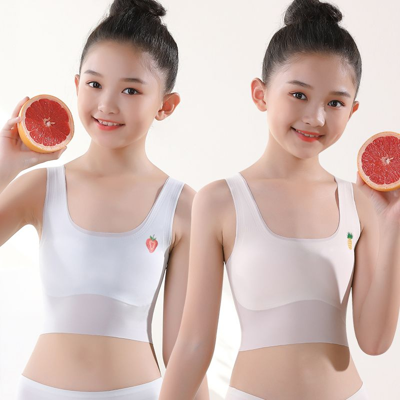 Camisole kids bra for teenage girls girls Underwear Developmental