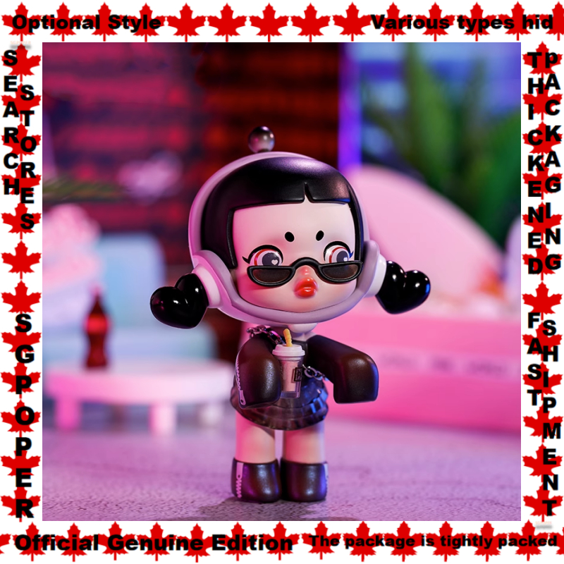 Optional Styles Idol Trainee SKULLPANDA POPMART SKULLPANDA Hypepanda Series  Doll Garage Kit Blind box Vintage Boy Fashion Icon Milk Baby Elegant Girl  Pink Girl Rapper Dancer Milk Tea Girl Hip Pop Singer