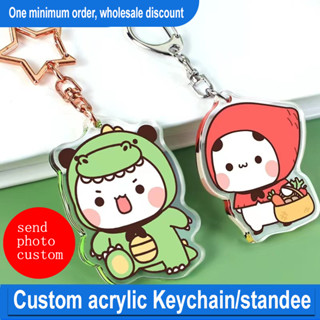 Wholesale NCT photo cellphone acrylic key ring with custom keychain From  m.