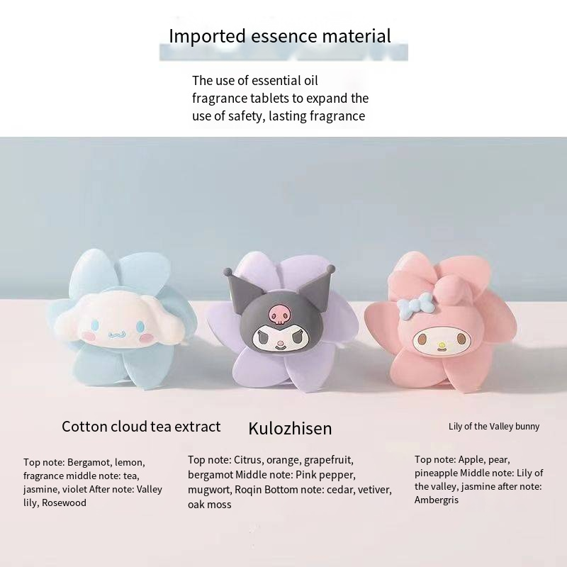 Miniso MINISO MINISO Sanrio MY Melody Kuromi Little Windmill Car Cut