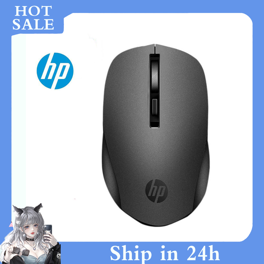 HP S1000 Plus Wireless Mouse 2.4Ghz Silent USB Computer Game Mouse for ...