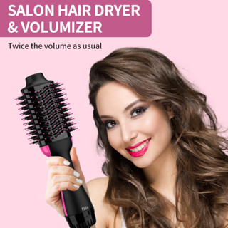 Electric hair outlet brush curler