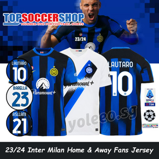 23-24 inter milan home soccer jersey size S-4XL