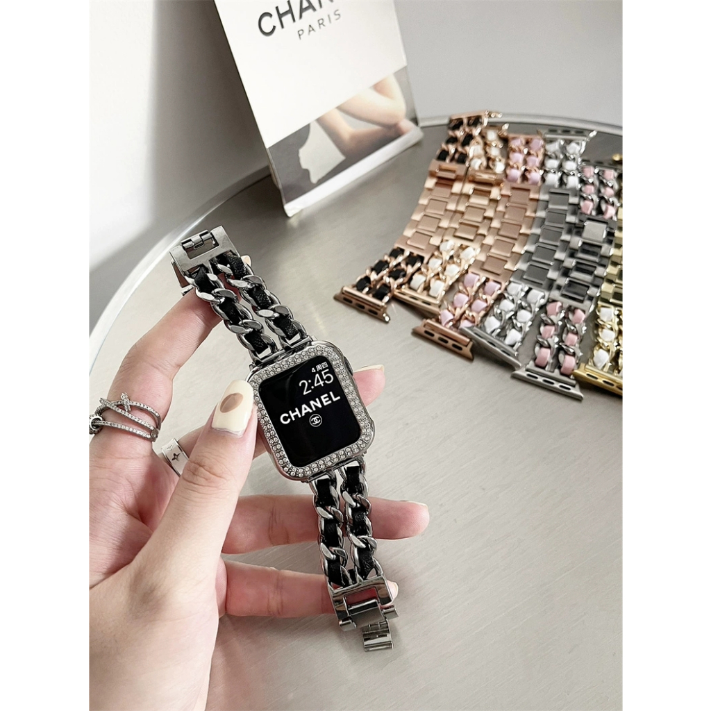 Chanel apple hot sale watch band