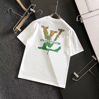 NEW FASHION] Louis Vuitton Multicolor White Luxury Brand Premium T-Shirt  Outfit For Men Women