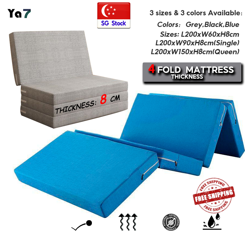 Foldable Mattress Foldable Bed Frame Foldable Sofa Bed | Shopee Singapore