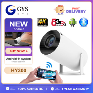 Projector Hy300 4k Android 11 Wifi6 200 Ansi H713 Bt5.0 1080p 1280 720p  Home - Projectors - Aliexpress