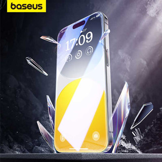 BASEUS Schott Series for iPhone 15 Pro Max Screen Protector Full Cover  Schott Glass Clear Film with Dust Filter