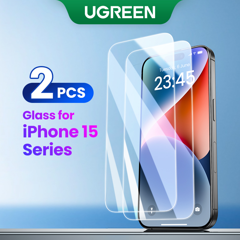 UGREEN 2PCS Screen Protector Tempered Glass Screen Protectors HD Ultra ...